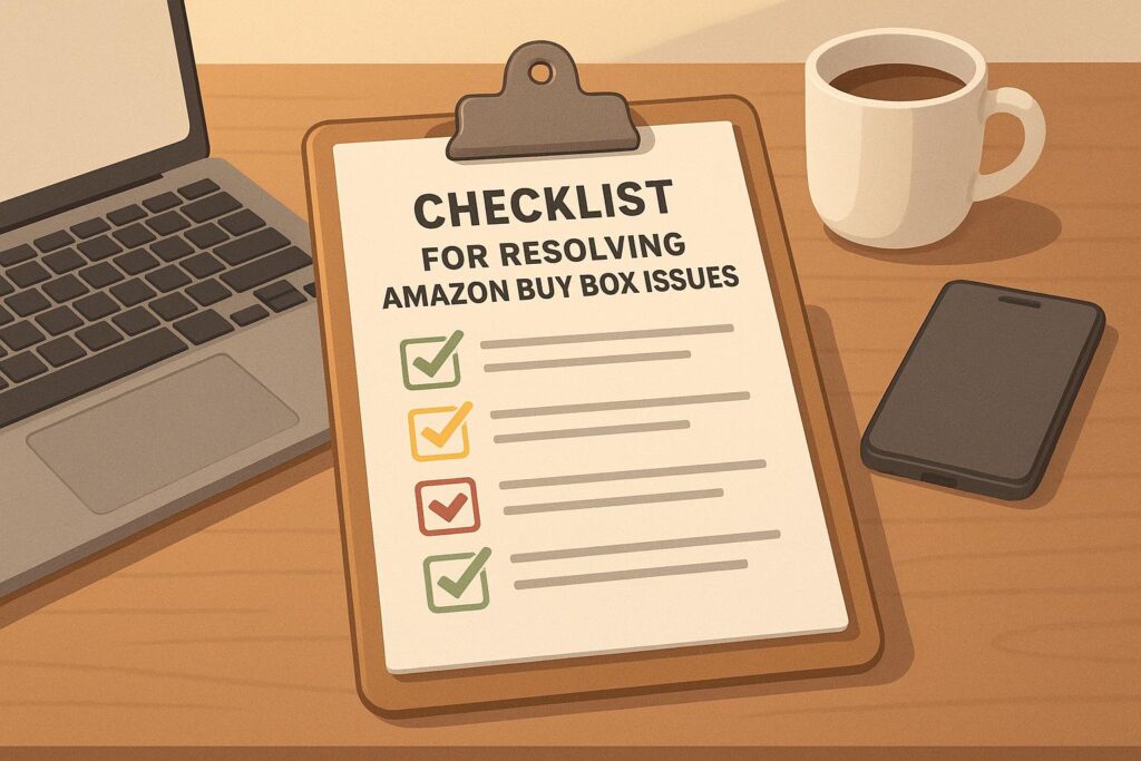 Checklist for Resolving Amazon Buy Box Issues