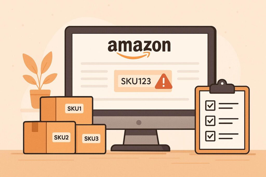 Common SKU Errors on Amazon Listings