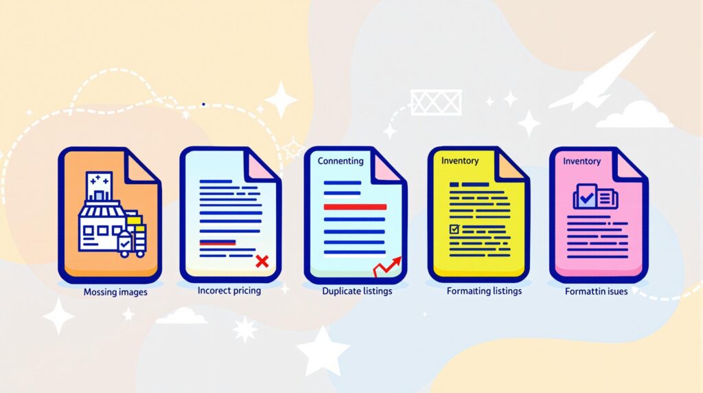 5 Common Flat File Errors Across Marketplaces