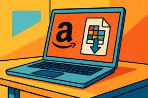 How to download amazon flat file
