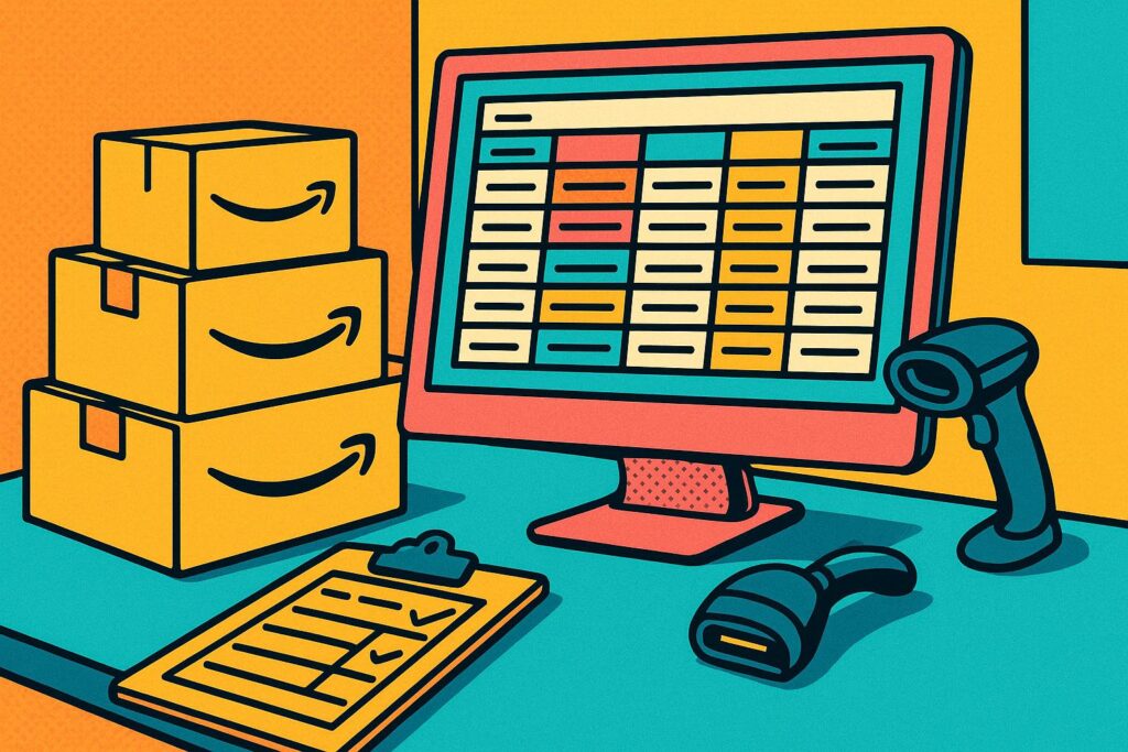 Amazon seller central inventory file