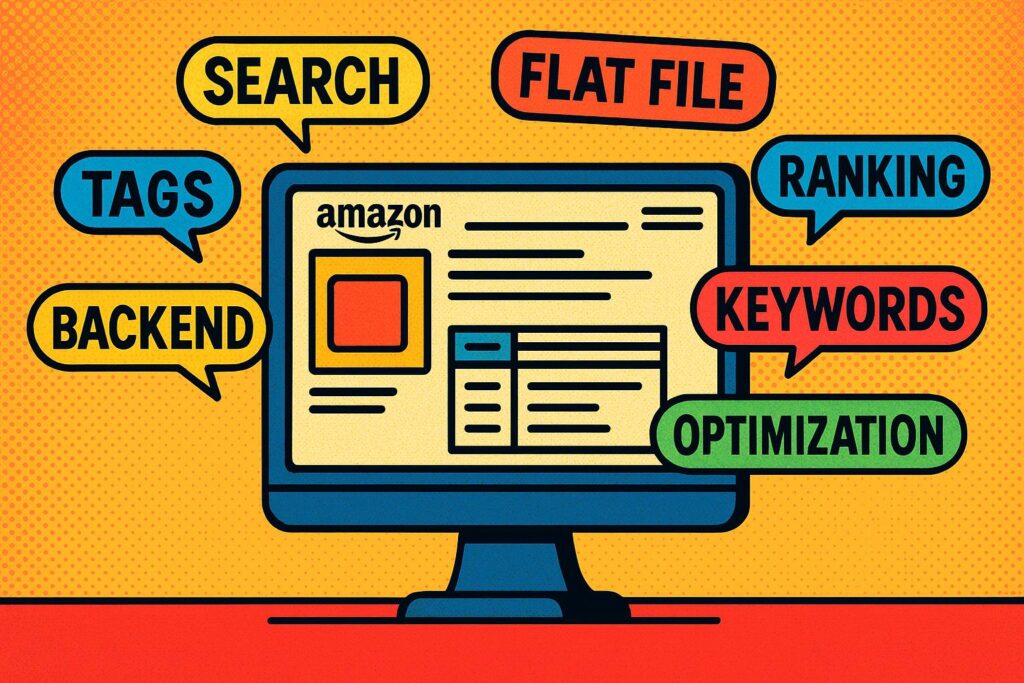 Amazon flat file backend keywords