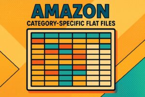 Amazon category-specific flat files