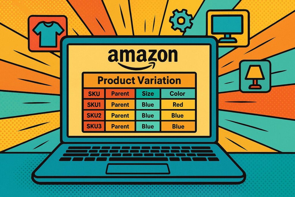 Amazon flat file relationship wizard