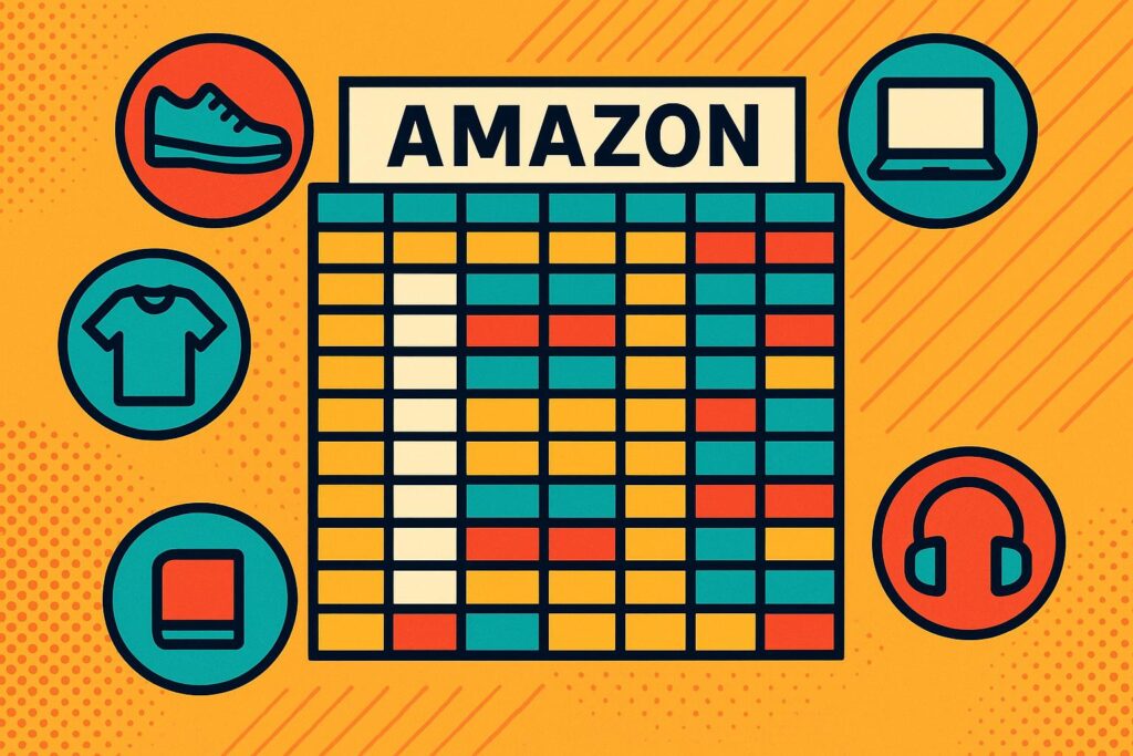 Amazon flat file variation listing
