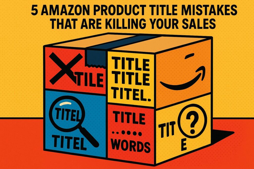 5 Amazon Product Title Mistakes That Are Killing Your Sales
