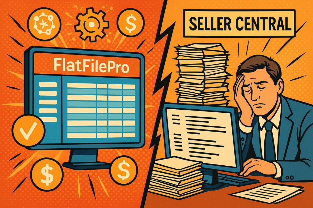 FlatFilePro vs Seller Central: The Real Cost of Managing 1,000+ Amazon Listings