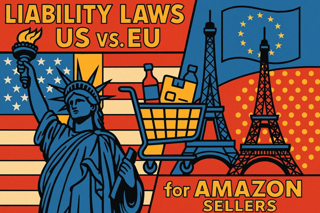Liability Laws: US vs. EU for Amazon Sellers