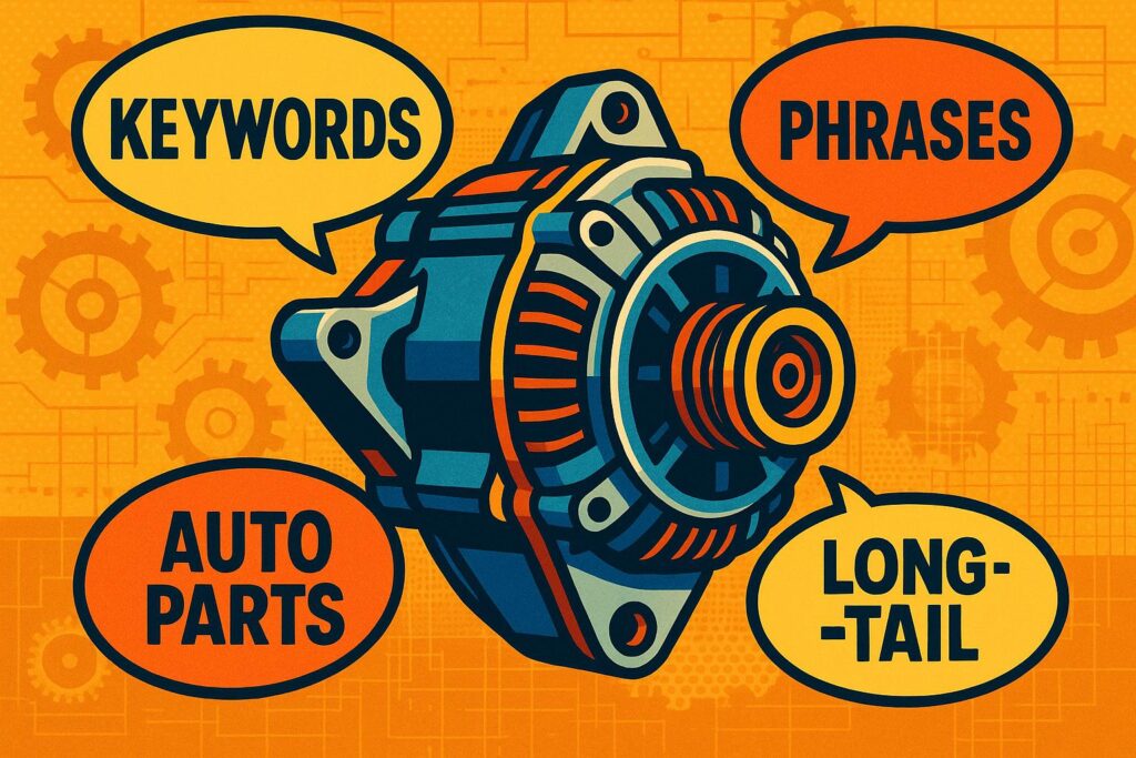Amazon SEO for Auto Parts: Keywords vs. Phrases