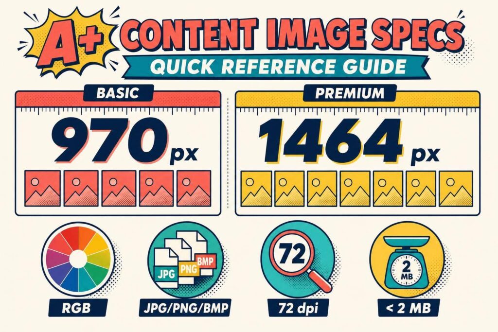 A+ Content Image Specs: Quick Reference Guide